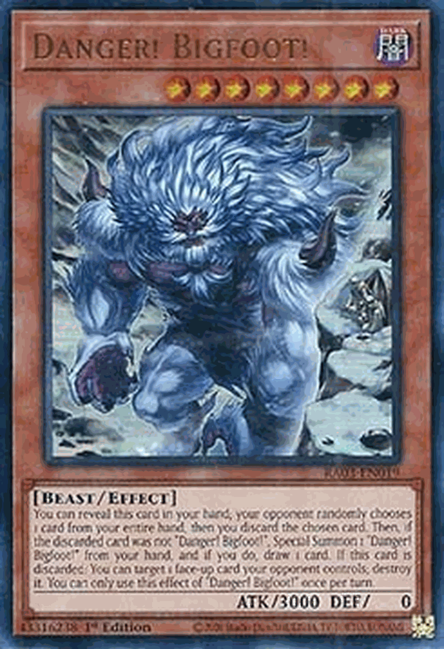 Danger! Bigfoot! (V.4 - Ultra Rare)