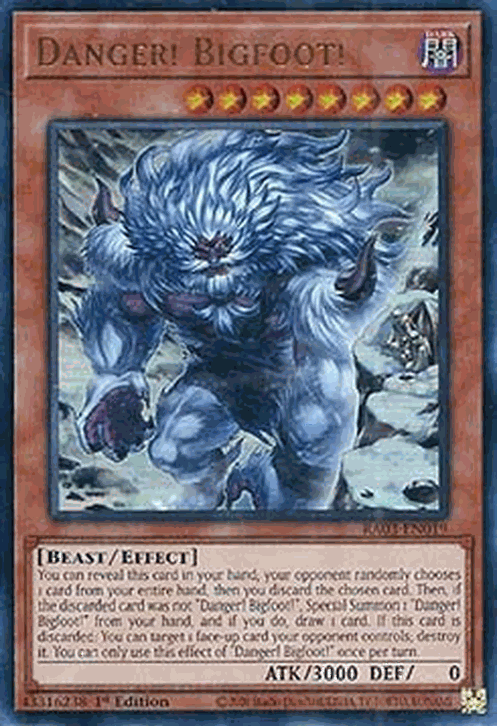 Danger! Bigfoot! (V.4 - Ultra Rare)