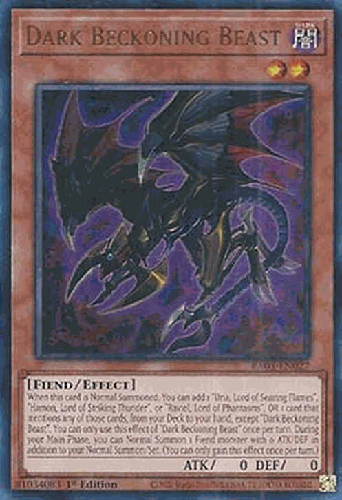 Dark Beckoning Beast (V.2 - Ultra Rare)