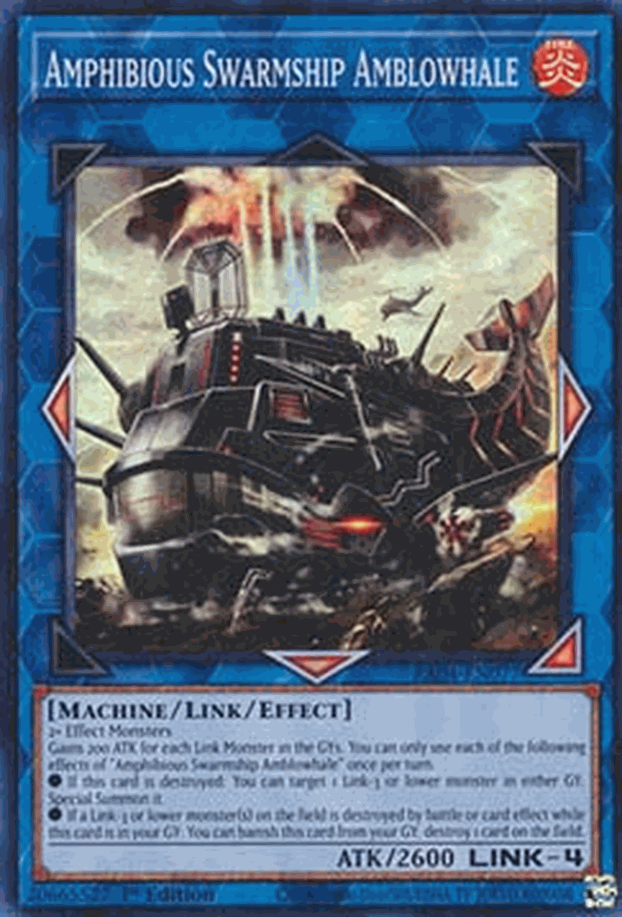 Amphibious Swarmship Amblowhale (V.1 - Super Rare)