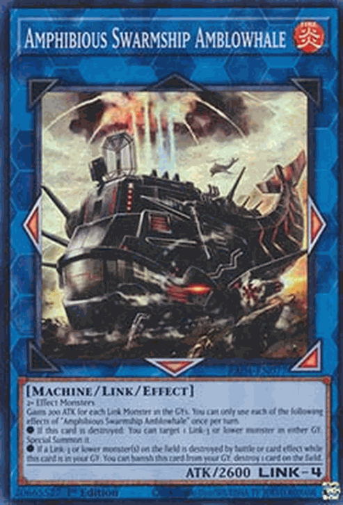 Amphibious Swarmship Amblowhale (V.1 - Super Rare)