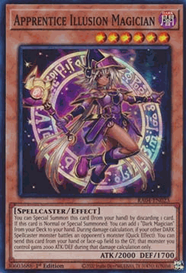 Apprentice Illusion Magician (V.1 - Super Rare)