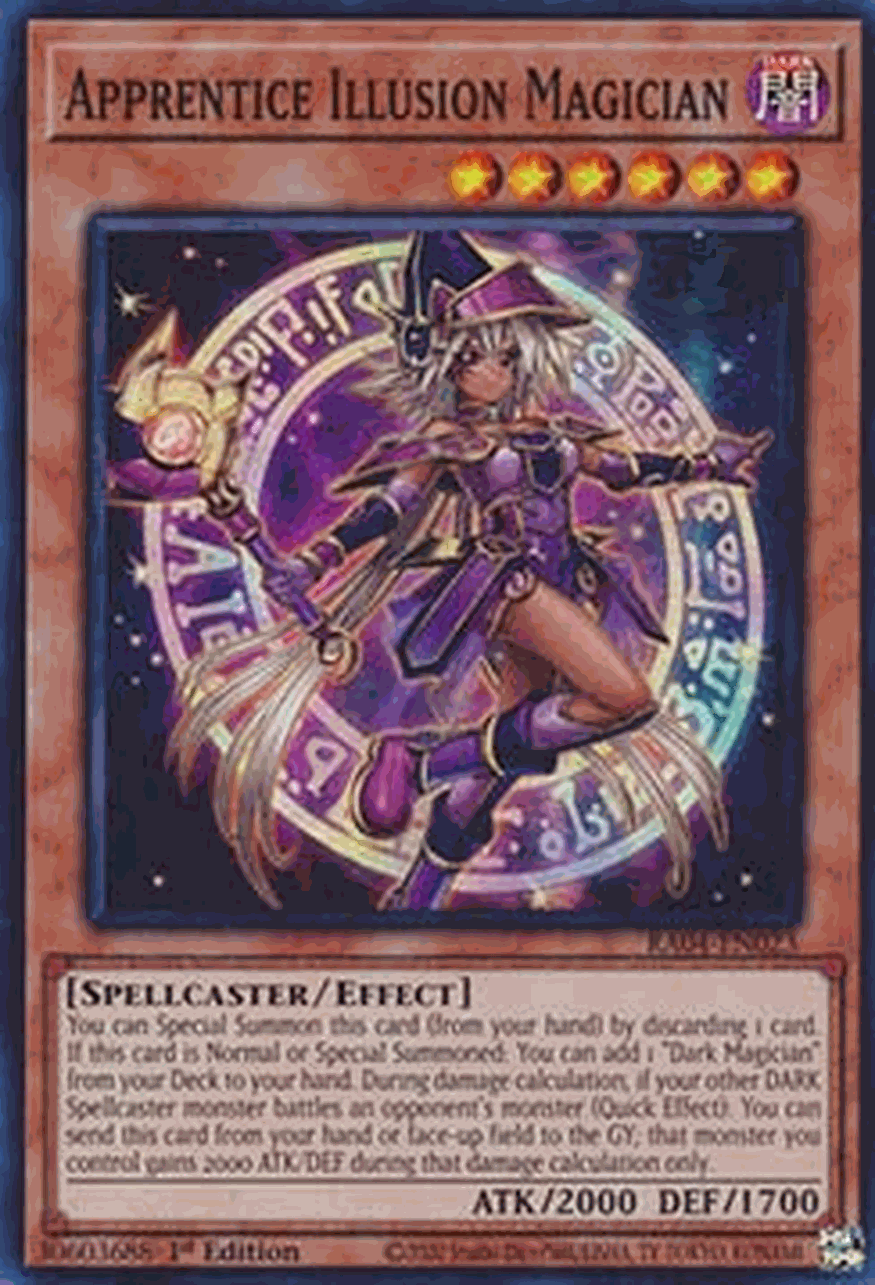 Apprentice Illusion Magician (V.1 - Super Rare)