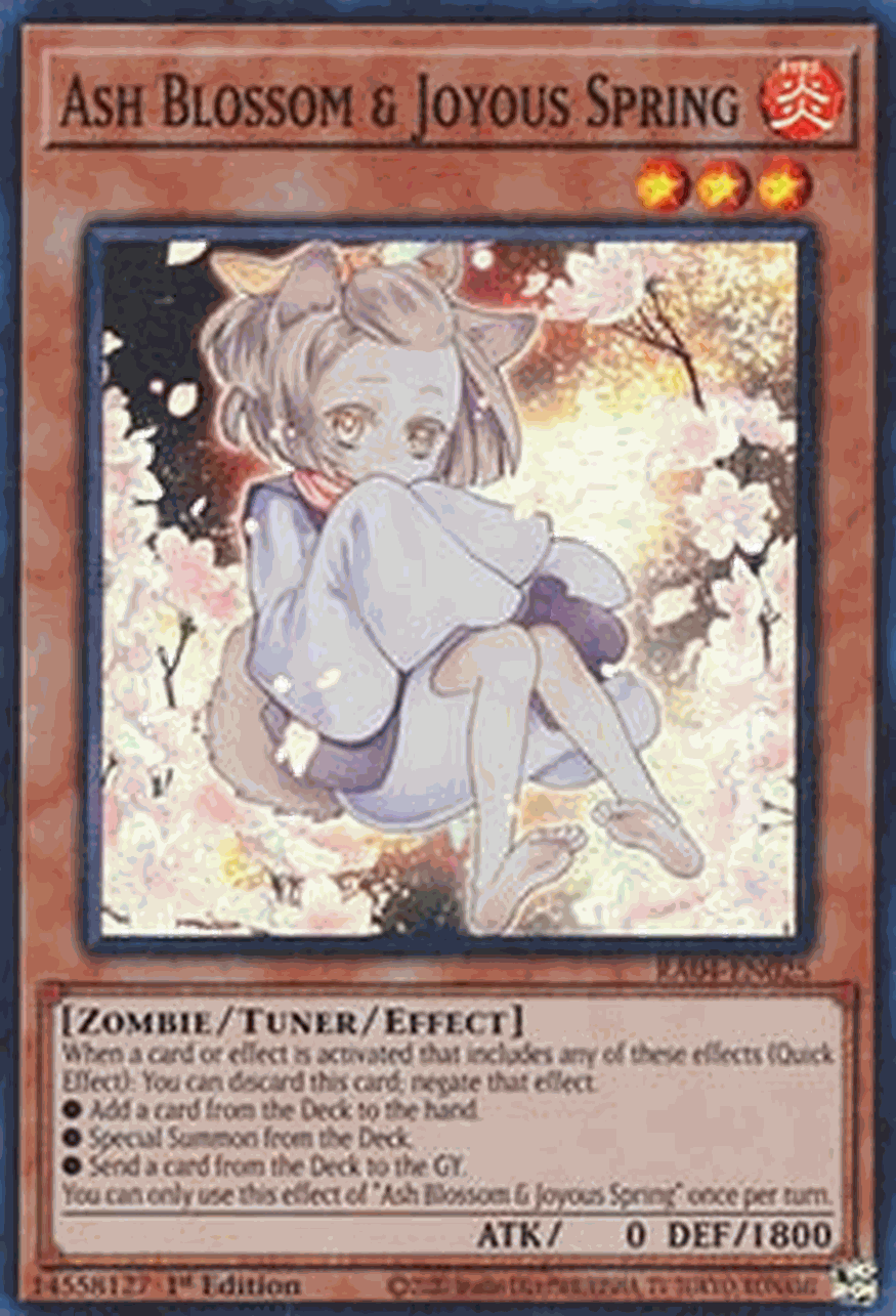 Ash Blossom & Joyous Spring (V.1 - Super Rare)