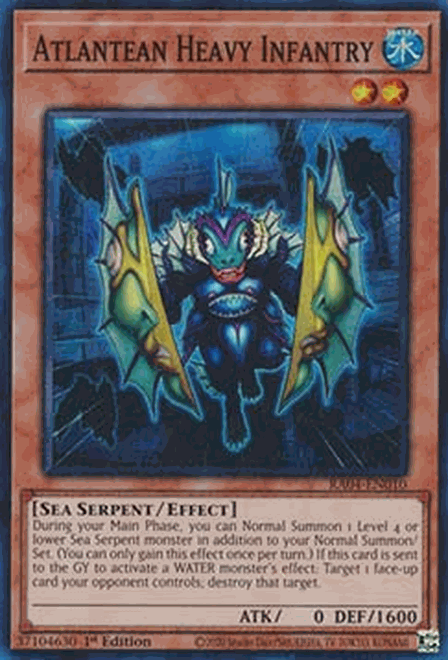 Atlantean Heavy Infantry (V.1 - Super Rare)