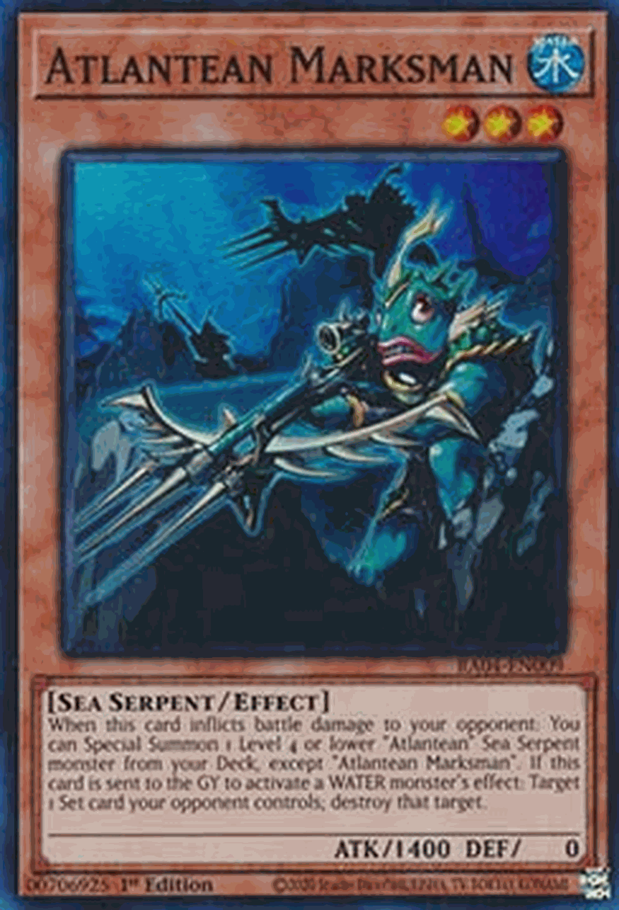 Atlantean Marksman (V.1 - Super Rare)