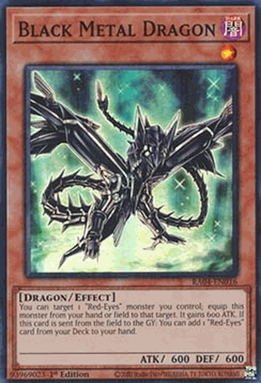 Black Metal Dragon (V.1 - Super Rare)