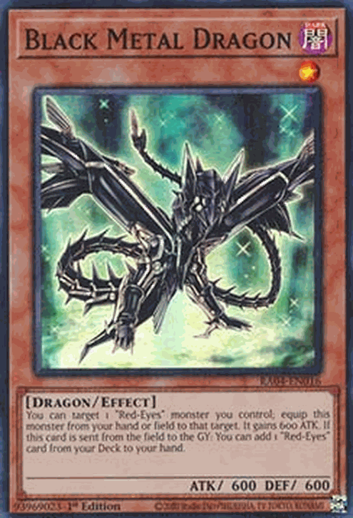 Black Metal Dragon (V.1 - Super Rare)