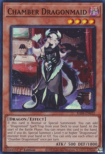 Chamber Dragonmaid (V.1 - Super Rare)