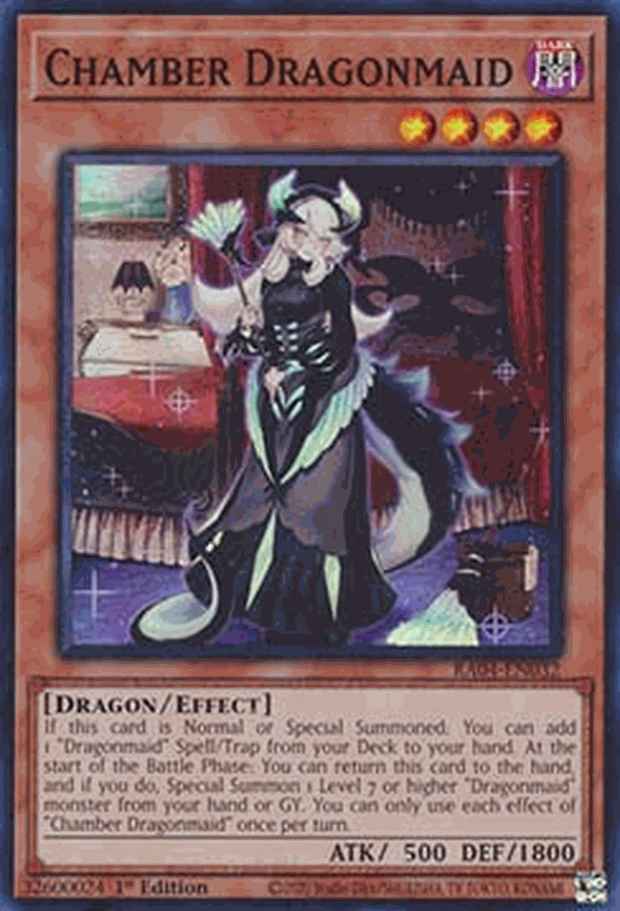Chamber Dragonmaid (V.1 - Super Rare)