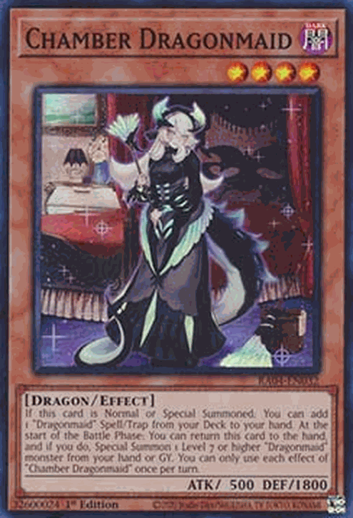 Chamber Dragonmaid (V.1 - Super Rare)