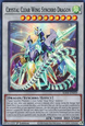 Crystal Clear Wing Synchro Dragon (V.1 - Super Rare)