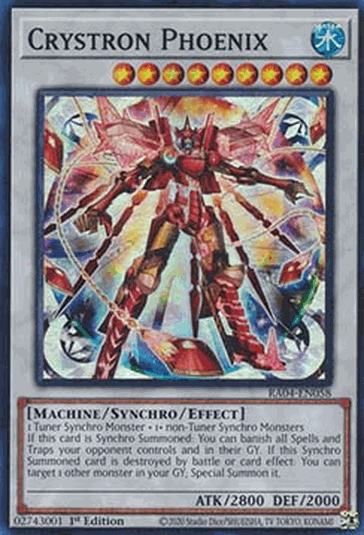 Crystron Phoenix (V.1 - Super Rare)