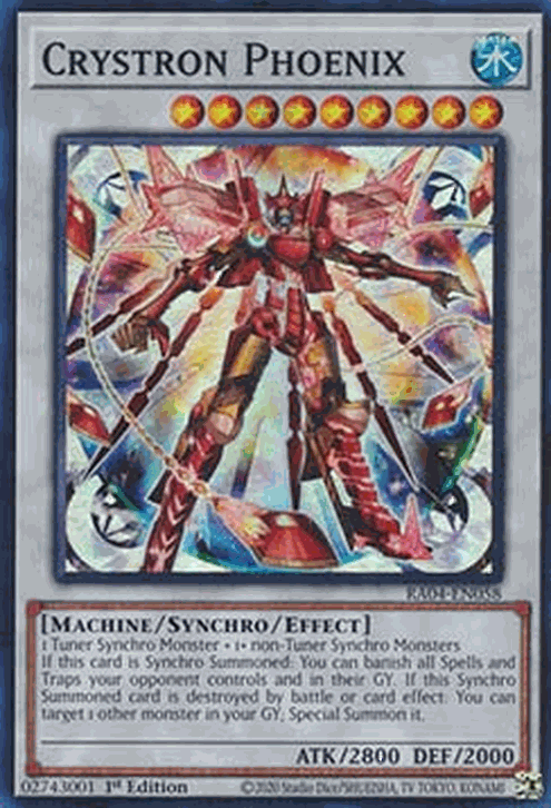 Crystron Phoenix (V.1 - Super Rare)