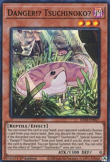 Danger!? Tsuchinoko? (V.1 - Super Rare)