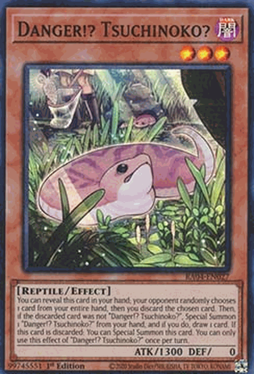 Danger!? Tsuchinoko? (V.1 - Super Rare)
