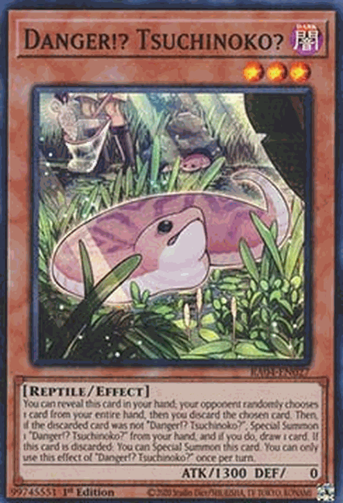 Danger!? Tsuchinoko? (V.1 - Super Rare)