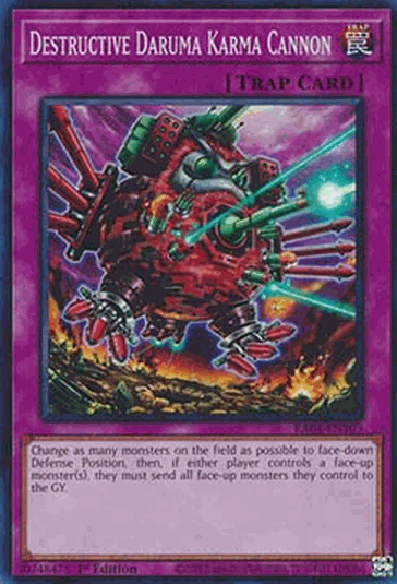 Destructive Daruma Karma Cannon (V.1 - Super Rare)