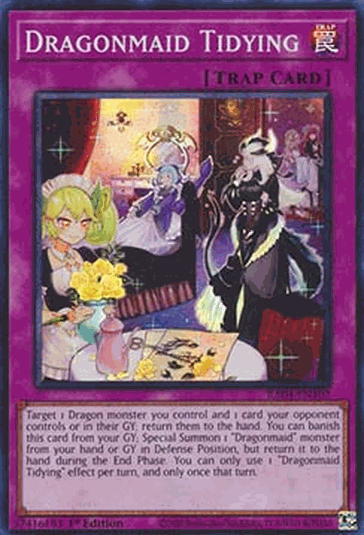 Dragonmaid Tidying (V.1 - Super Rare)