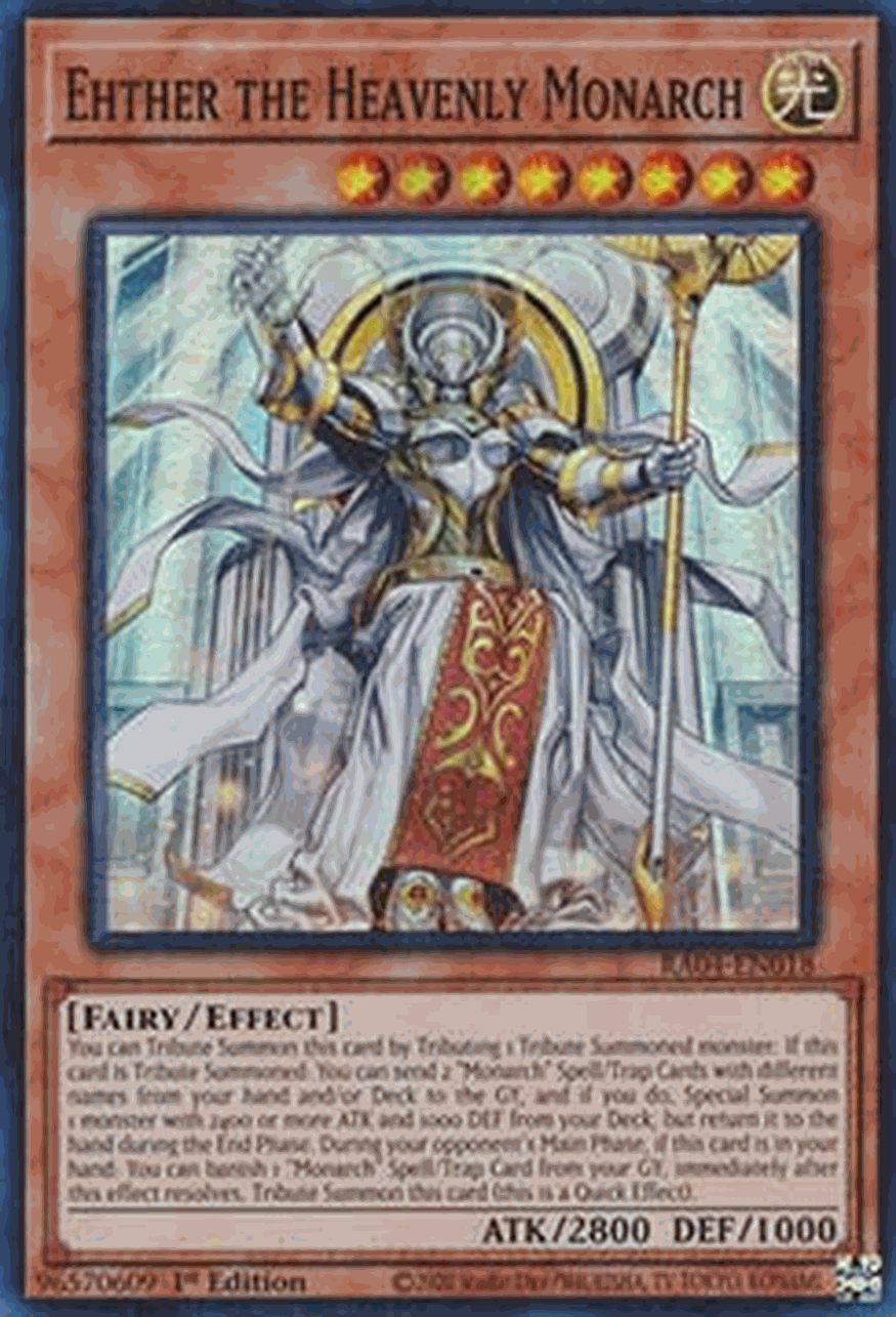 Ehther the Heavenly Monarch (V.1 - Super Rare)