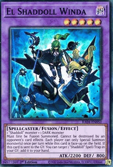 El Shaddoll Winda (V.1 - Super Rare)