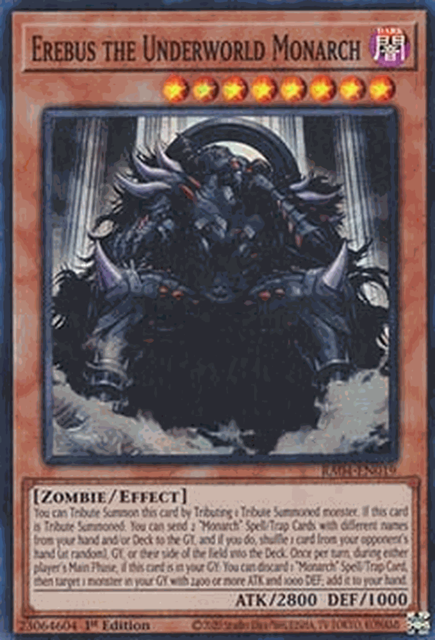 Erebus the Underworld Monarch (V.1 - Super Rare)
