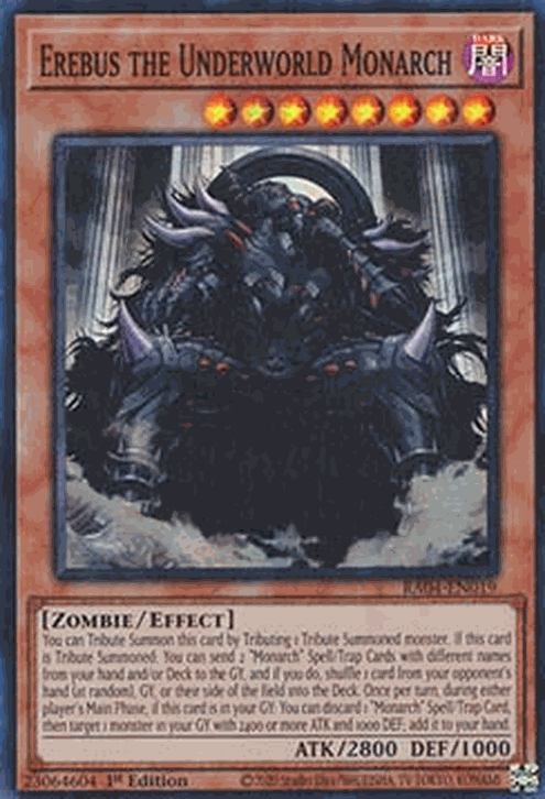 Erebus the Underworld Monarch (V.1 - Super Rare)