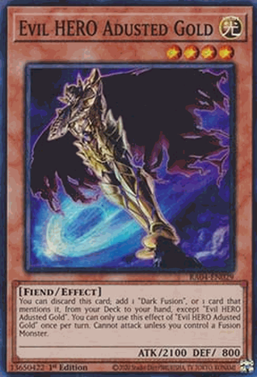 Evil HERO Adusted Gold (V.1 - Super Rare)