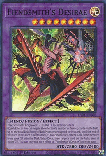 Fiendsmith’s Desirae (V.1 - Super Rare)