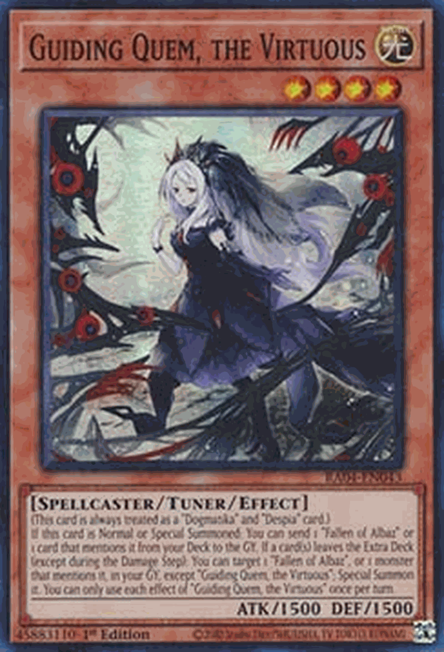 Guiding Quem, the Virtuous (V.1 - Super Rare)