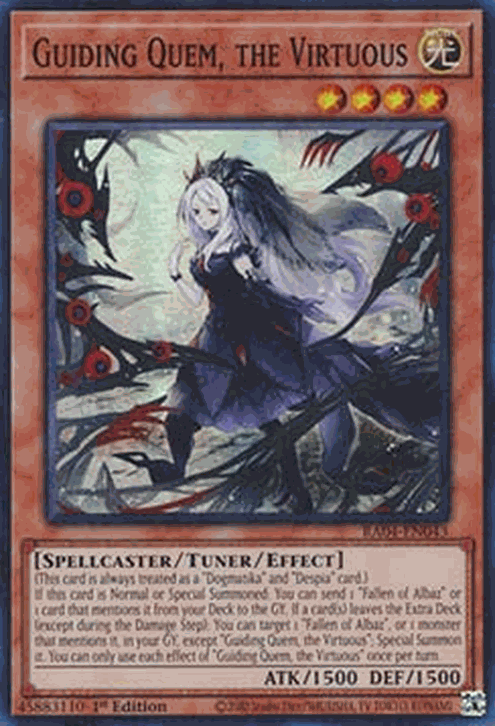 Guiding Quem, the Virtuous (V.1 - Super Rare)