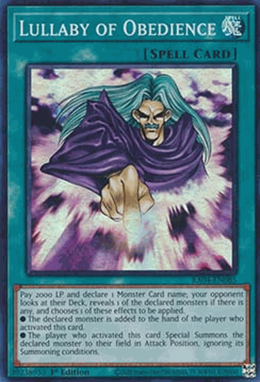 Lullaby of Obedience (V.1 - Super Rare)