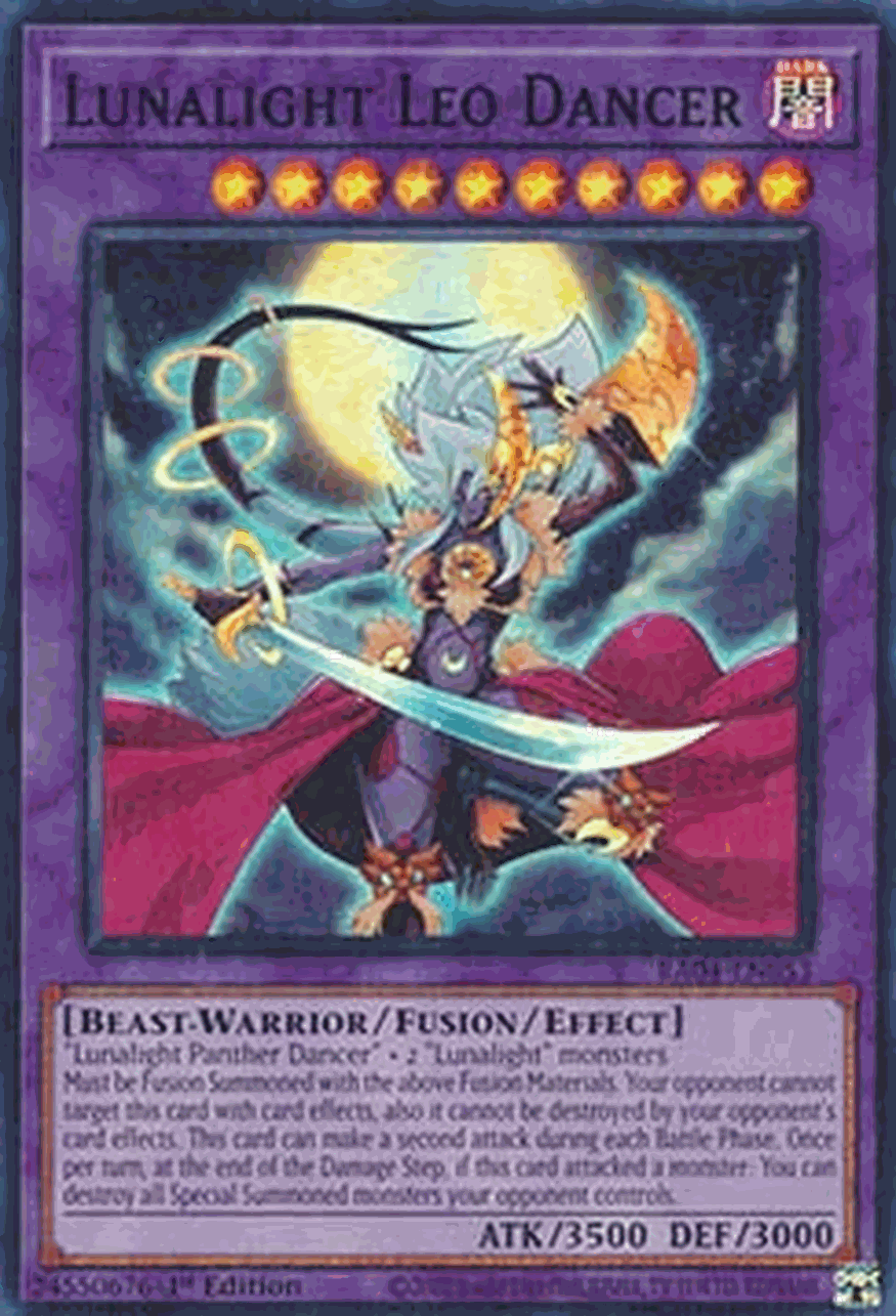 Lunalight Leo Dancer (V.1 - Super Rare)