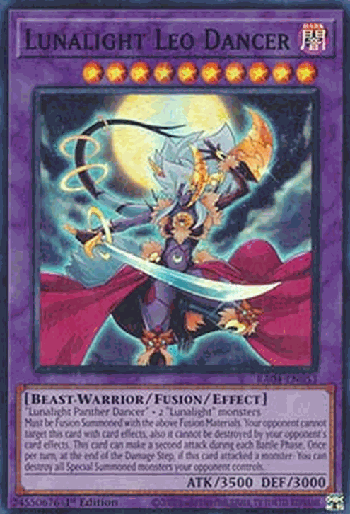 Lunalight Leo Dancer (V.1 - Super Rare)