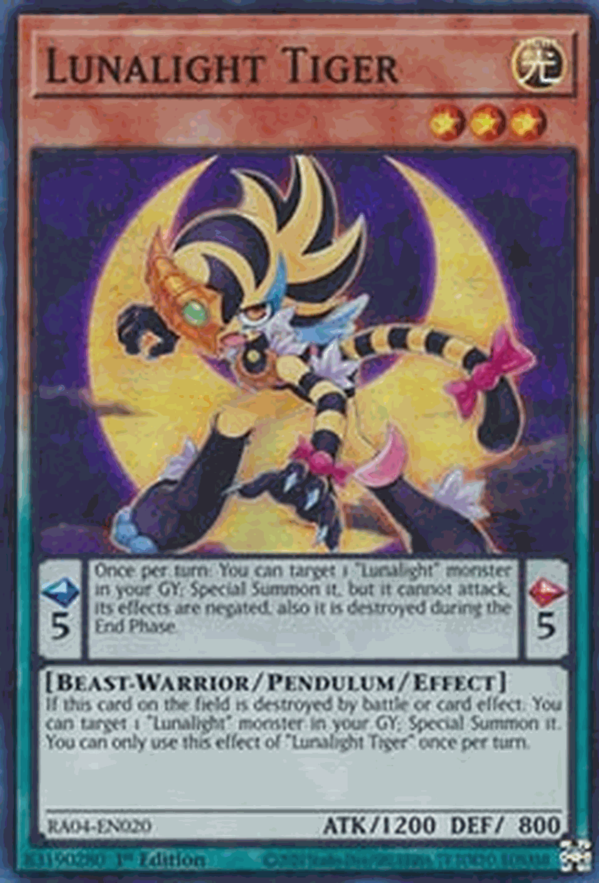 Lunalight Tiger (V.1 - Super Rare)