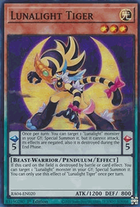 Lunalight Tiger (V.1 - Super Rare)