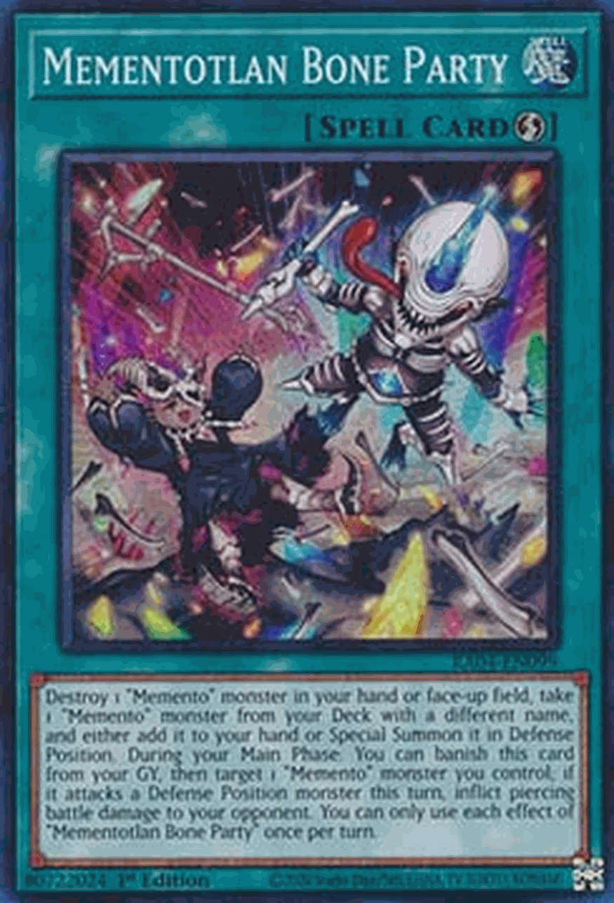 Mementotlan Bone Party (V.1 - Super Rare)