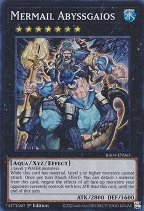Mermail Abyssgaios (V.1 - Super Rare)