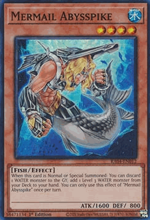 Mermail Abysspike (V.1 - Super Rare)