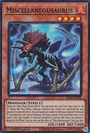 Miscellaneousaurus (V.1 - Super Rare)