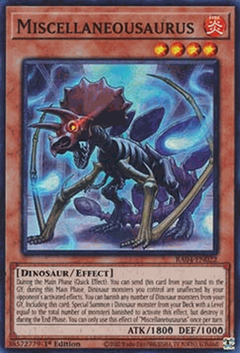 Miscellaneousaurus (V.1 - Super Rare)