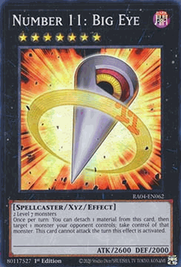 Number 11: Big Eye (V.1 - Super Rare)