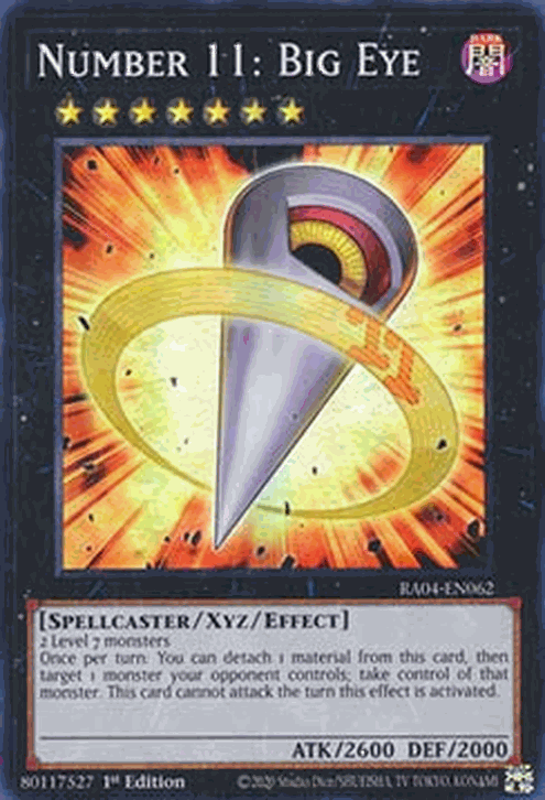 Number 11: Big Eye (V.1 - Super Rare)