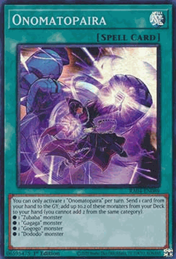 Onomatopaira (V.1 - Super Rare)