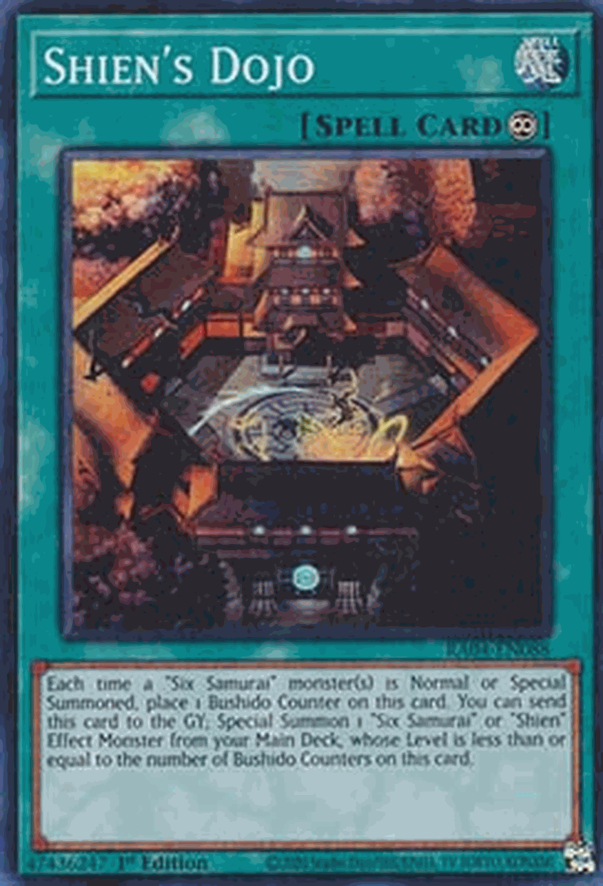 Shien’s Dojo (V.1 - Super Rare)