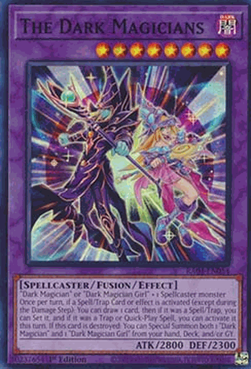 The Dark Magicians (V.1 - Super Rare)