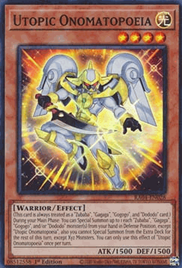 Utopic Onomatopoeia (V.1 - Super Rare)