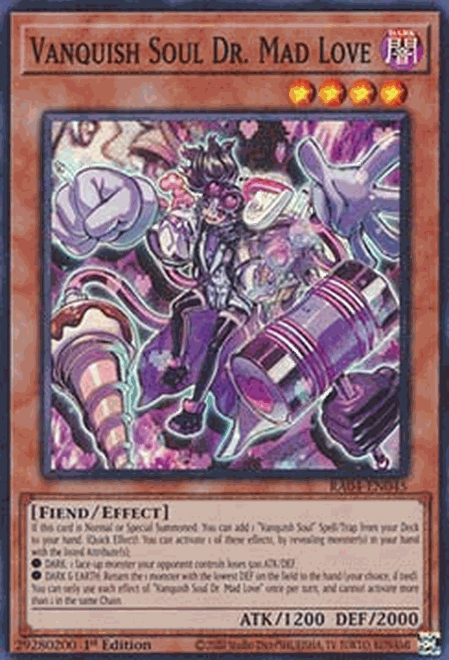 Vanquish Soul Dr. Mad Love (V.1 - Super Rare)