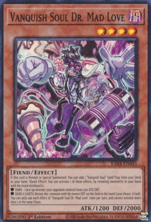 Vanquish Soul Dr. Mad Love (V.1 - Super Rare)