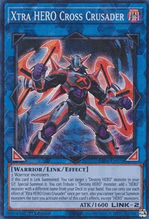 Xtra HERO Cross Crusader (V.1 - Super Rare)